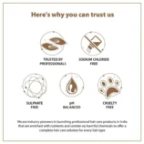 An infographic detailing the core benefits of QOD products: Sodium Chloride Free, Sulfate Free, pH Balanced, Cruelty Free, and Trusted by Professionals.