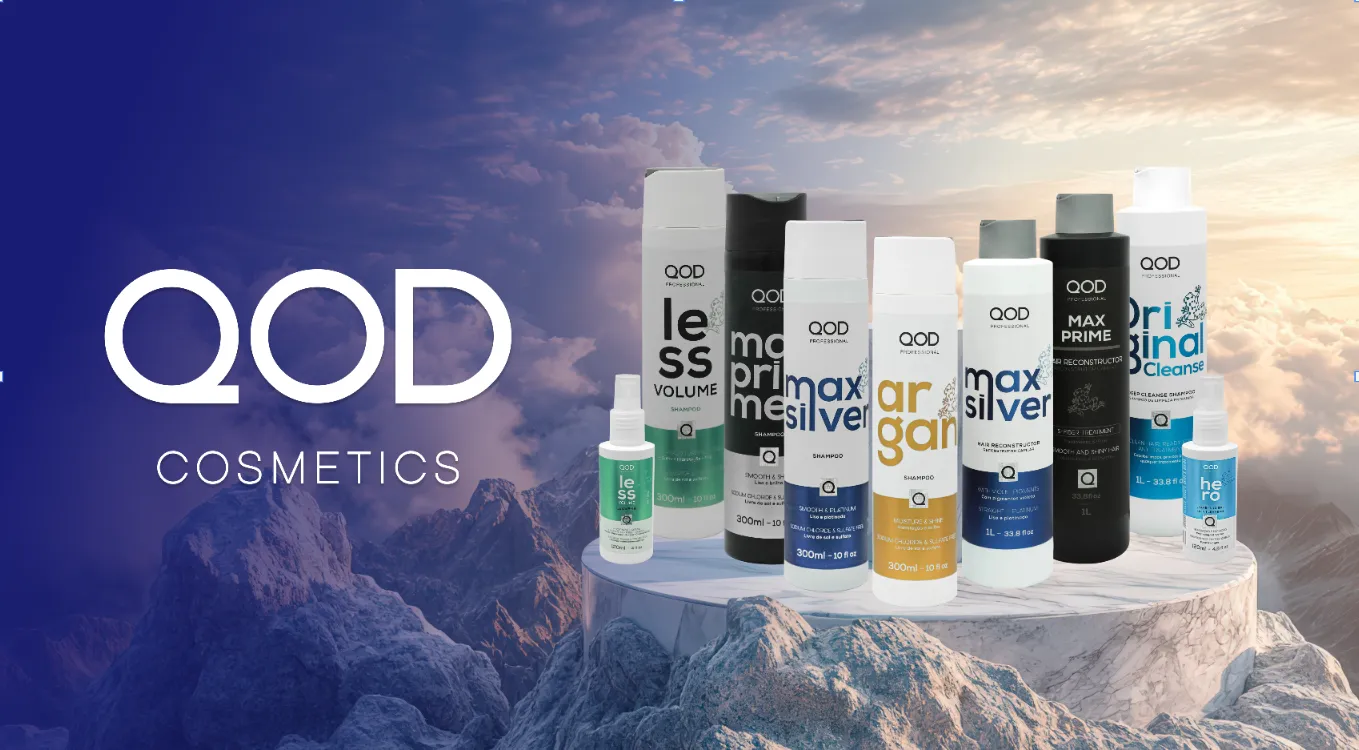 QOD Cosmetics professional Keratin Treatment and organic hair care collection